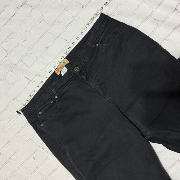 Just My Size Stretch Classic Denim Women's Black Jeans Plus Size 22 GUC - Picture 4 of 11